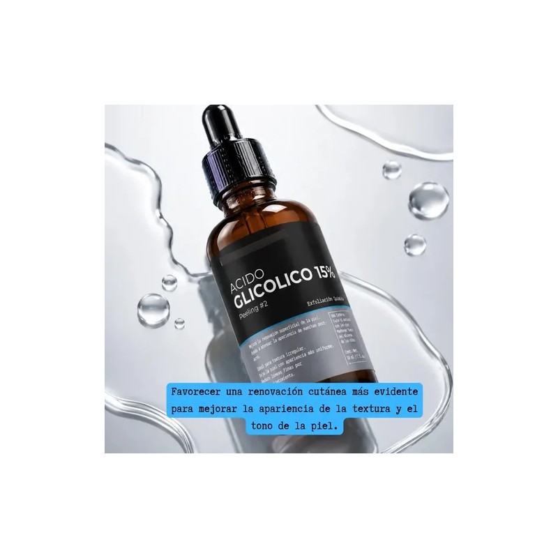 50 Ml Ácido Glicólico Solución Peeling Aha Al (15)