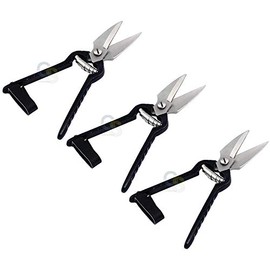 G.S Set of 3 Pcs Goat And Sheep Hoof Trimmers 9" Stainless Steel Trimming Shears Multi-purpose Pruning Shears 2.5" Blade