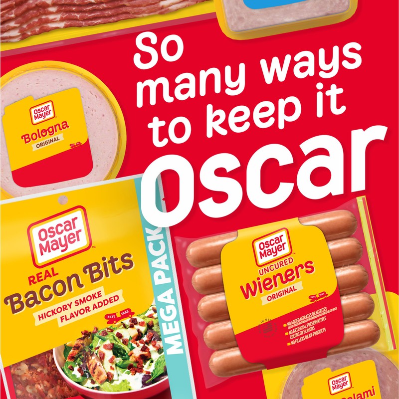 Oscar Mayer Real Bacon Bits Mega Pack, 9 oz Bag,