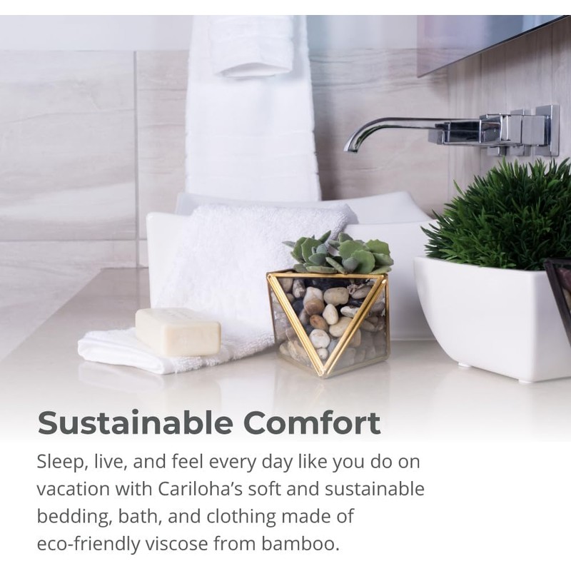 Cariloha Bath Sheet | White | 40"x72" | Turkish Cotton