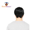 Costume Adventure Men's Black Wig and Mustache Set
