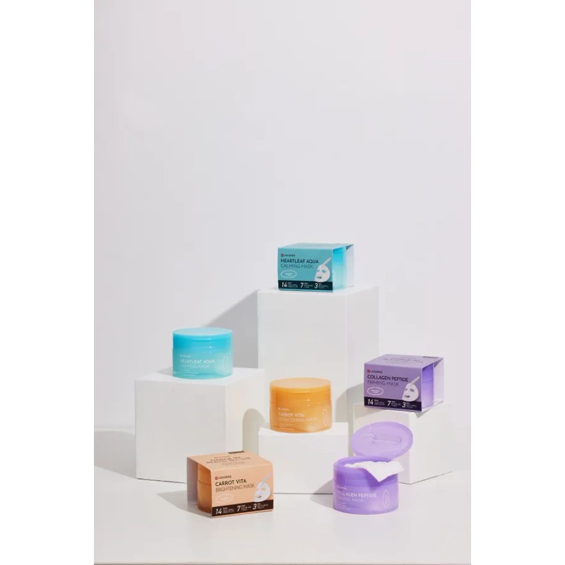 DAISO Leaders Heartleaf Moisture Soothing Mask 14 sheets