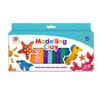 14 Strips of Coloured Modelling Clay - Soft Moulding Dough