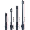 ZMATLIAO Carbon Archery Bow Stabilizer Single Side Adjustable V-Bar Mount