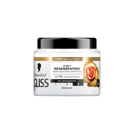 Schwarzkopf Gliss 4 IN 1 Regeneration Hair Mask Dry Damaged Hair, 400 ml