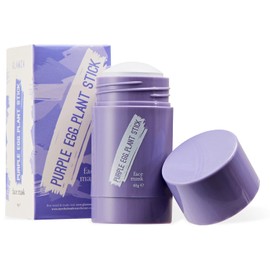 GLAMZA® Egg Plant Facial Mask Cleanses Aubergine Mask Deep Cleansing Blackhead Control