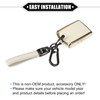 X AUTOHAUX Car Smart Key Fob Case Kit for Volvo