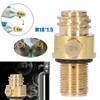 M18x1.5 Thread CO2 Cylinder Refill Adapter Pin Valve Converter Accessories