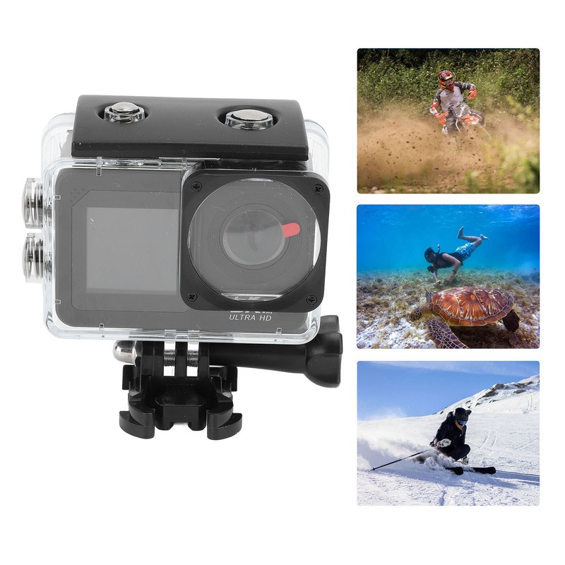 5K30FPS WiFi Action Camera 50MP Underwater Camera 170 Degree Wide