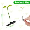 100pcs Sprout Clips, Funny Bean Sprout Hair Clips