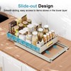 HOMEBOSILY Under Sink Organizer, 2 Pack Pull Out Kitchen Cabinet