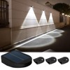 Mrzxy Solar Wall Lights Outdoor Bright Sconce Waterproof LED for