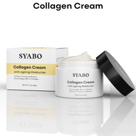 SYABO Collagen Cream Face Moisturizer, Daily Face Cream Moisturizing, Lifting &  OZRecovery Day & Night Cream for All Skin Types - quantity: 2 pcs