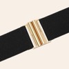 VONMELLI Wide Elastic Stretchy Belts for Women - Trimmer Stretch