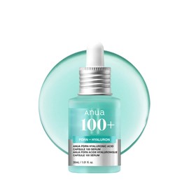 Anua PDRN Hyaluronic Acid Capsule 100 Serum, Radiant Face Serum, Salmon DNA, Hyaluronic Acid, Hydration, Plumping Moisturising Effect, Lightweight, Glass Skin, Korean Skincare, 30 ml