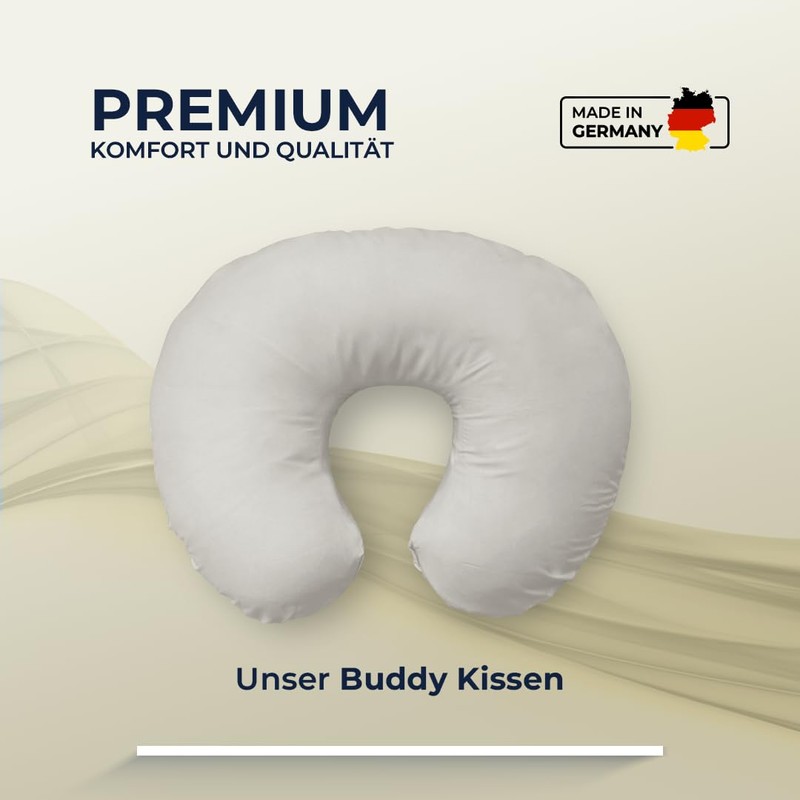 joyfill Breastfeeding Pillow Buddy Micro Beads (520 Grey)