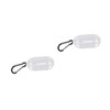 TEHAUX 1 PC Stylish Transparent Earphone Holder Case for Buds