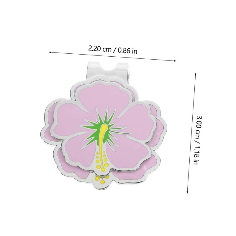 WOONEKY Golf Hat Clip Marker Decorative Portable Golf Marker for