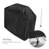 KONTONTY Barbeque Grill Cover 100x60x150cm Heavy Duty BBQ Cover Bag