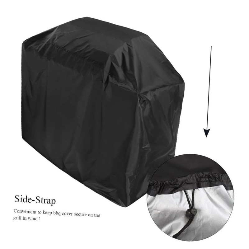 KONTONTY Barbeque Grill Cover 100x60x150cm Heavy Duty BBQ Cover Bag