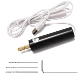 HAMILO Mini Electric Drill Petite Drill Resin Plastic Model DIY Precision Drill Portable