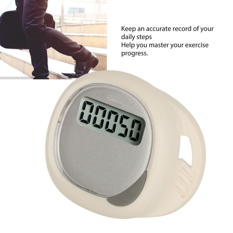 Electronic Step Counter with LCD Screen 75MAH High Accuracy Step
