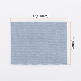 QUARKZMAN Pack of 5 Mesh Sanding Sheets 240 Grits 3 x 4 Inch Wet/Dry Sandpaper Dust-Free Velcro and Sanding Pads for Car Woodworking Metal Polishing & Sanding