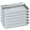 WBCBEC Plant Germination Trays, Stainless Steel Plant Trays Stainless Metal