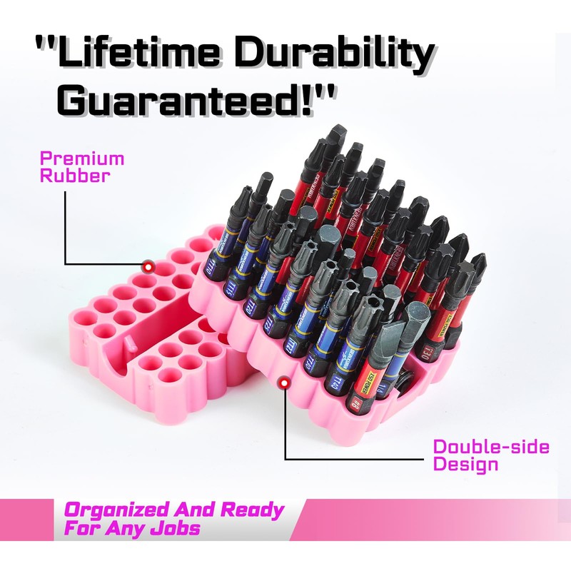 Geinxurn Impact Screwdriver Bits Set, 33 Pieces 2”Multi Head Magnetic