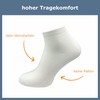 GAWILO Women's Quarter Socks (6 Pairs) | Breathable & Reinforced