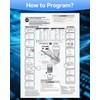 380UT Chamberlain klik5u-bk2 klik3u-bk Garage Door Opener Remote Clicker, 375UT