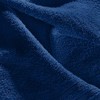 Erwin Müller Heidelberg Flannel Pack of 2, 100% Cotton, Navy,
