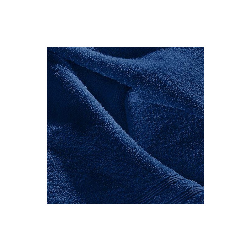 Erwin Müller Heidelberg Flannel Pack of 2, 100% Cotton, Navy,