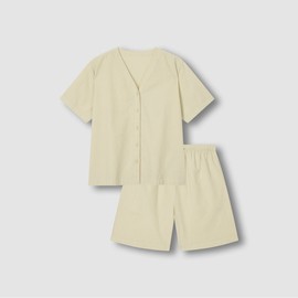 JAJU [JAJU] Women's Seersucker V-neck 5-part Pajama Set (Choose 1 of 2)