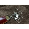 Saint Mode Cordovan Keychain with Shoehorn, green