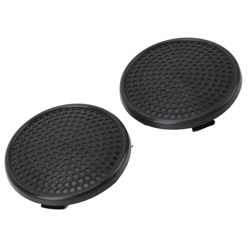 1 Pair Front Bumper Fog Light Hole Covers Left Right