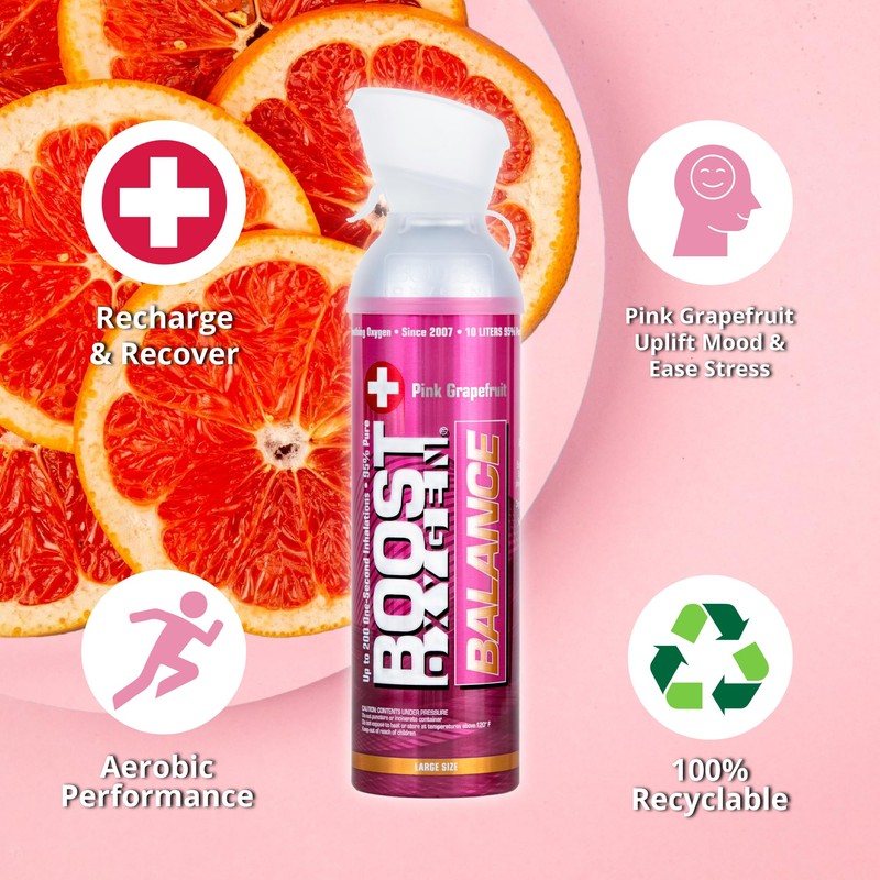 Boost Oxygen Large Revive Peppermint Aroma 10L Canister | Respiratory