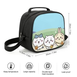 Cute Children's Lunch Bag, Insulated Lunch Bag, Cooler, Stylish, Large Capacity, Girls, Boys, Bento Bag, Dog, Lunch Bag, Boys, Girls, Kids, Kindergarten, Kindergarten, Kindergarten, School Entrance