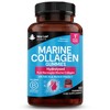 Marine Collagen Gummies for Women, 60 Gummies 1 Month Biotin,