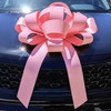 CarBowz Big Pink Car Bow, Giant 30" Bow, Non Scratch