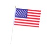 Kisangel Sets American Flags Waving Hand Flags Small American Us