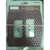 Allen Roth Double Decorator Dark Oil Rubbed Bronze 0364686