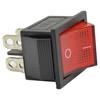 HY12-9-4 Push Button On/Off Rocker Switch 4 Pin IP55 T85HY12-9-4