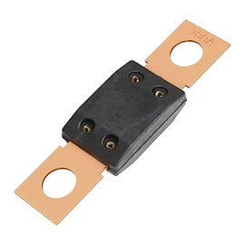 UHANBUT 200 Amp 32V MEGA/AMG Bolt Down Fuse, High Current Bolt Mount Automotive Fuses, Bolt-on Fuse for Cars, Trucks, Boats, Construction Vehicles, Caravans, Buses (200A)
