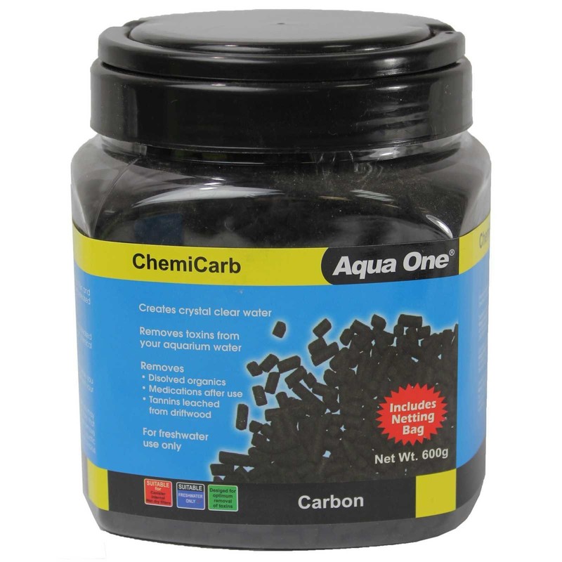 Aquarium Activated Carbon Filter Media 600g