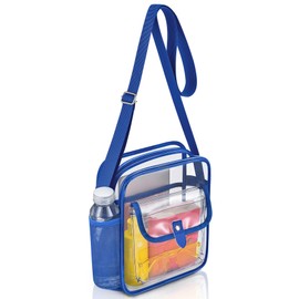 SPODEARS Clear Bag Stadium Approved Crossbody Purse, Clear Tote Bag for Concert Festival Sport Games Events Venues