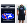 teprovo Men's BBQ Apron Cooking Apron Bib Apron Men Gift