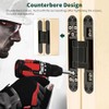 Genérico Bisagras de Vaivén 4 Pulgadas Acero Inoxidable 304 Set