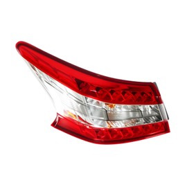 Aspaton Left Side Outer Tail Light Assembly Compatible with 2013 2014 2015 Sentra Driver Side Rear Taillight Taillamp 265553SG0A NI2804100