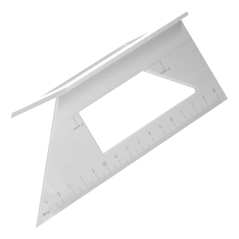 45°/90° T Angle Gauge Straight Ruler 3D Mitre Degree Measuring